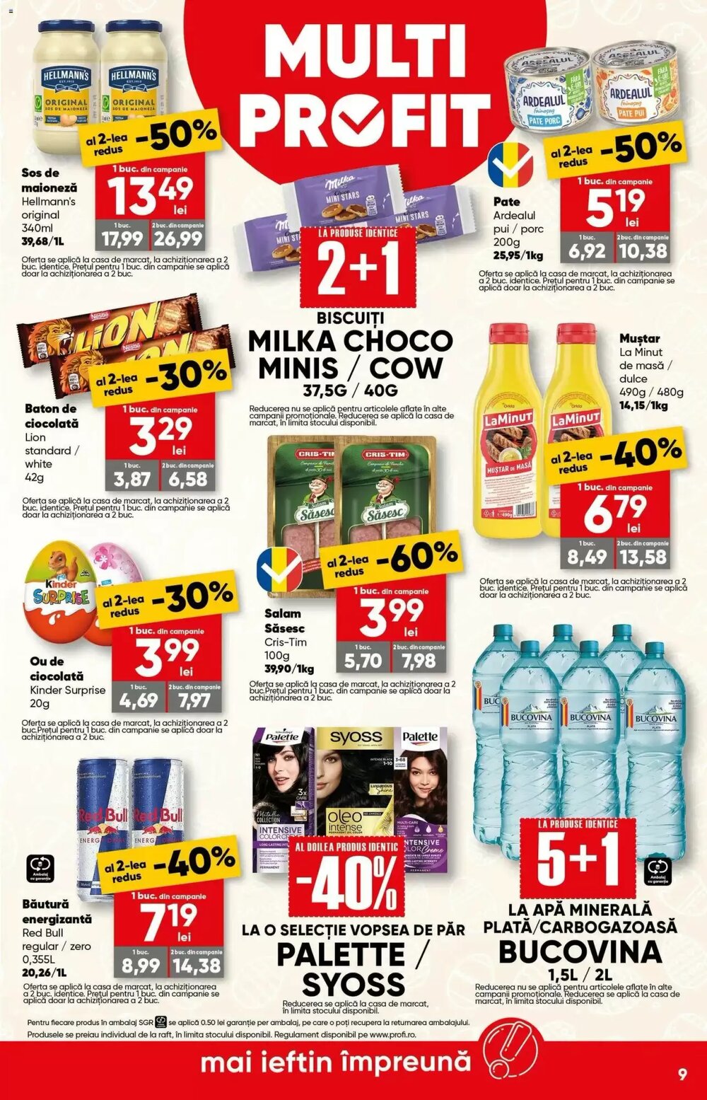Catalogul cu oferte PROFI valabil de la 31.03.2026 - Pagina 9.