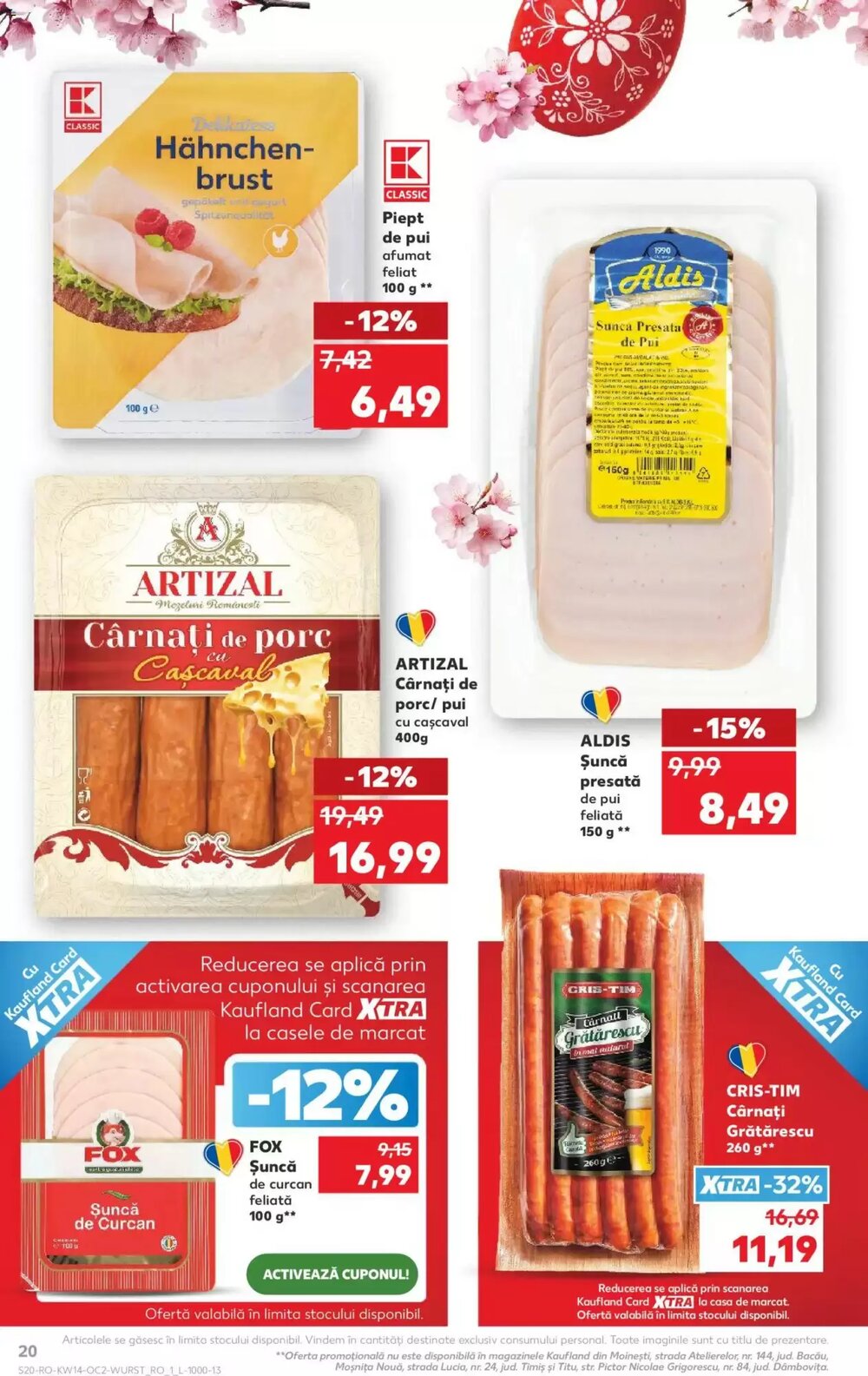 Catalogul cu oferte Kaufland valabil de la 01.04.2026 - Pagina 20.