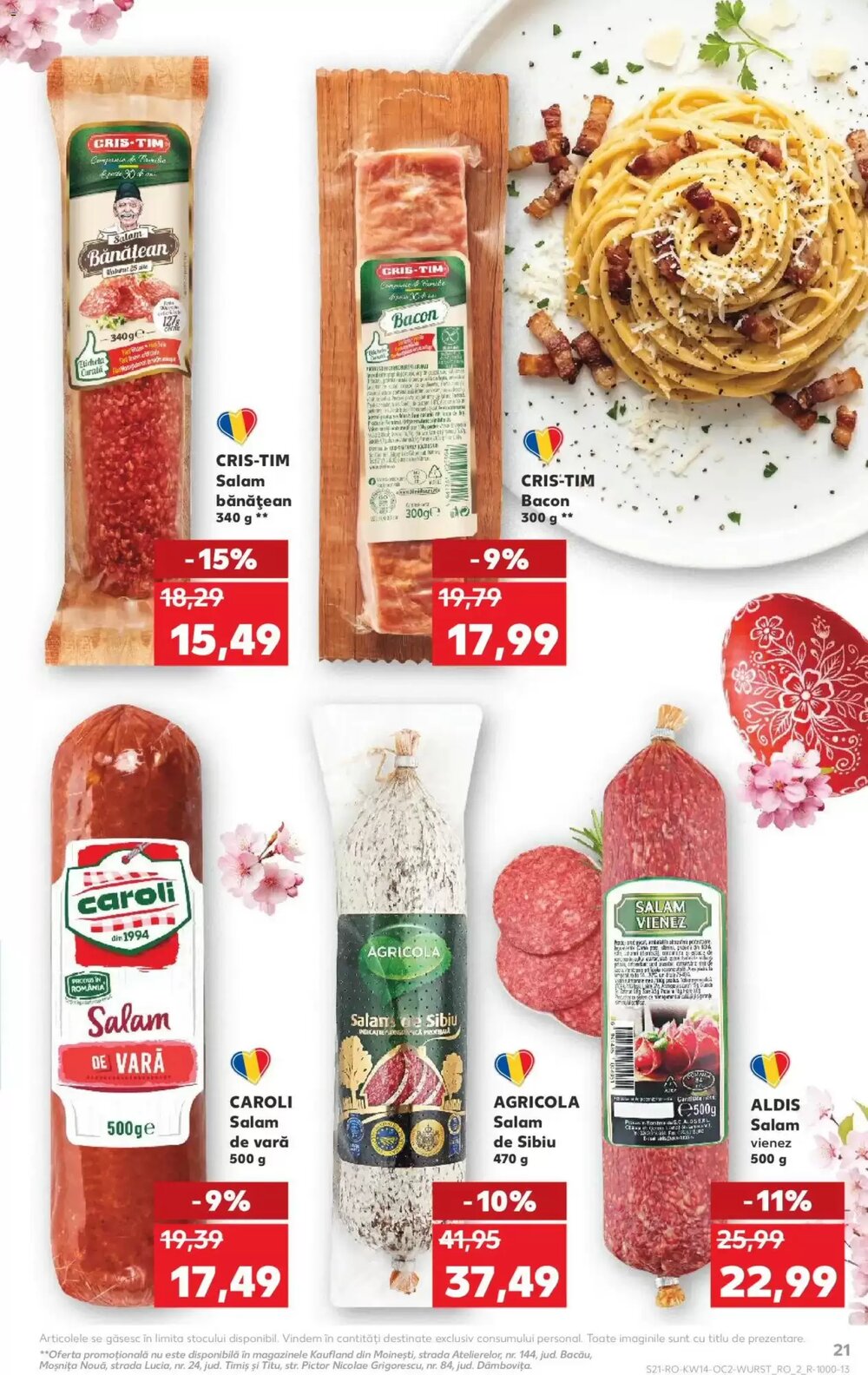 Catalogul cu oferte Kaufland valabil de la 01.04.2026 - Pagina 21.