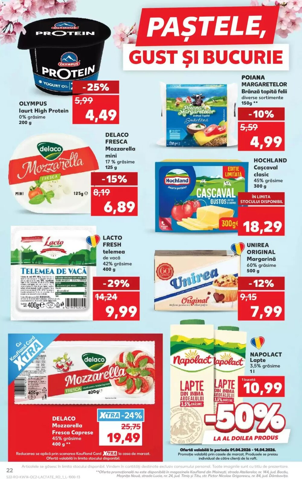 Catalogul cu oferte Kaufland valabil de la 01.04.2026 - Pagina 22.