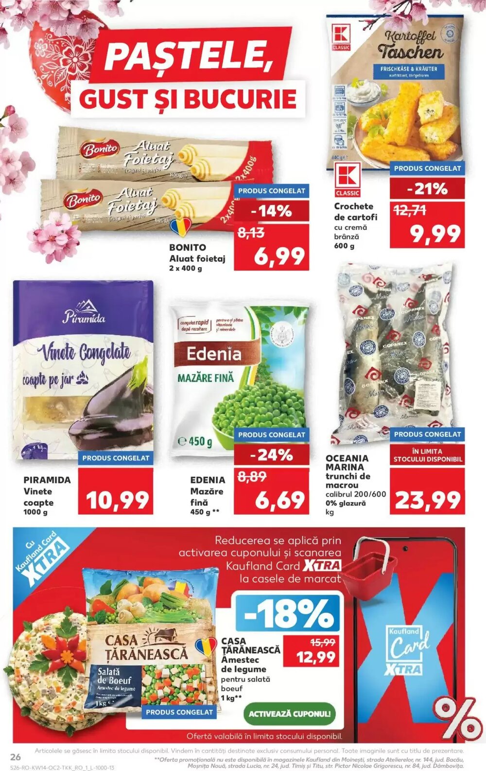 Catalogul cu oferte Kaufland valabil de la 01.04.2026 - Pagina 26.