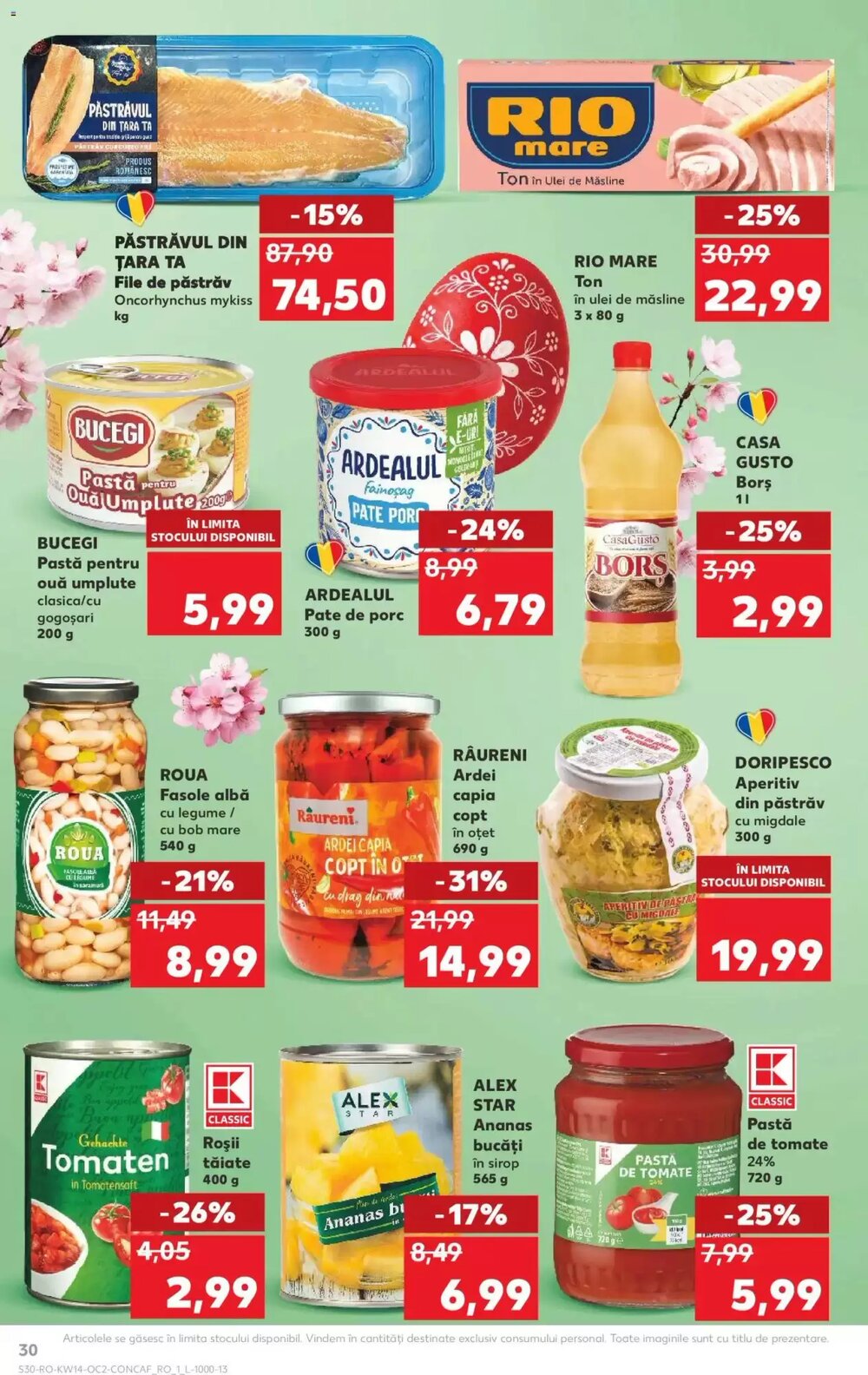 Catalogul cu oferte Kaufland valabil de la 01.04.2026 - Pagina 30.