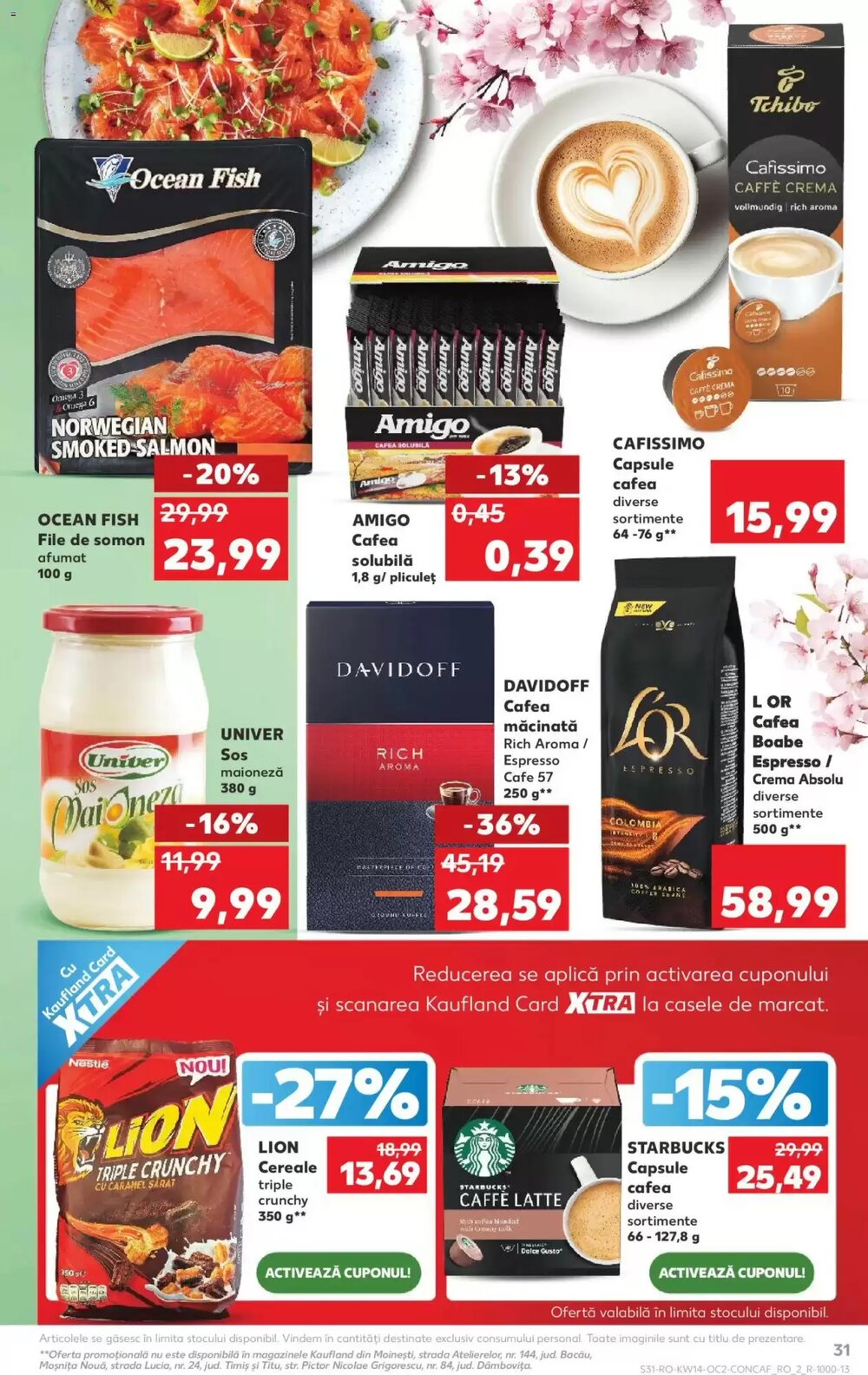 Catalogul cu oferte Kaufland valabil de la 01.04.2026 - Pagina 31.