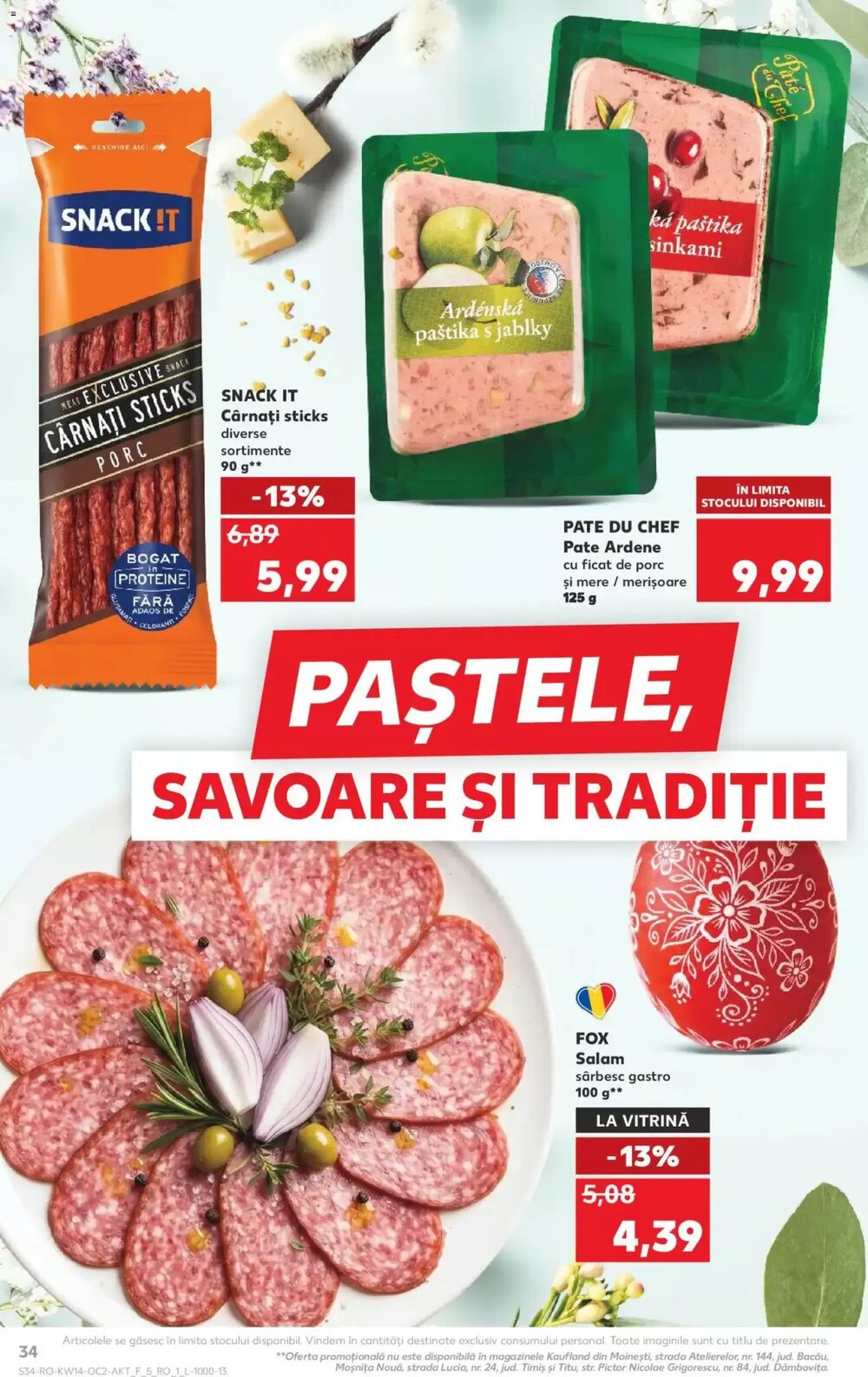 Catalogul cu oferte Kaufland valabil de la 01.04.2026 - Pagina 34.