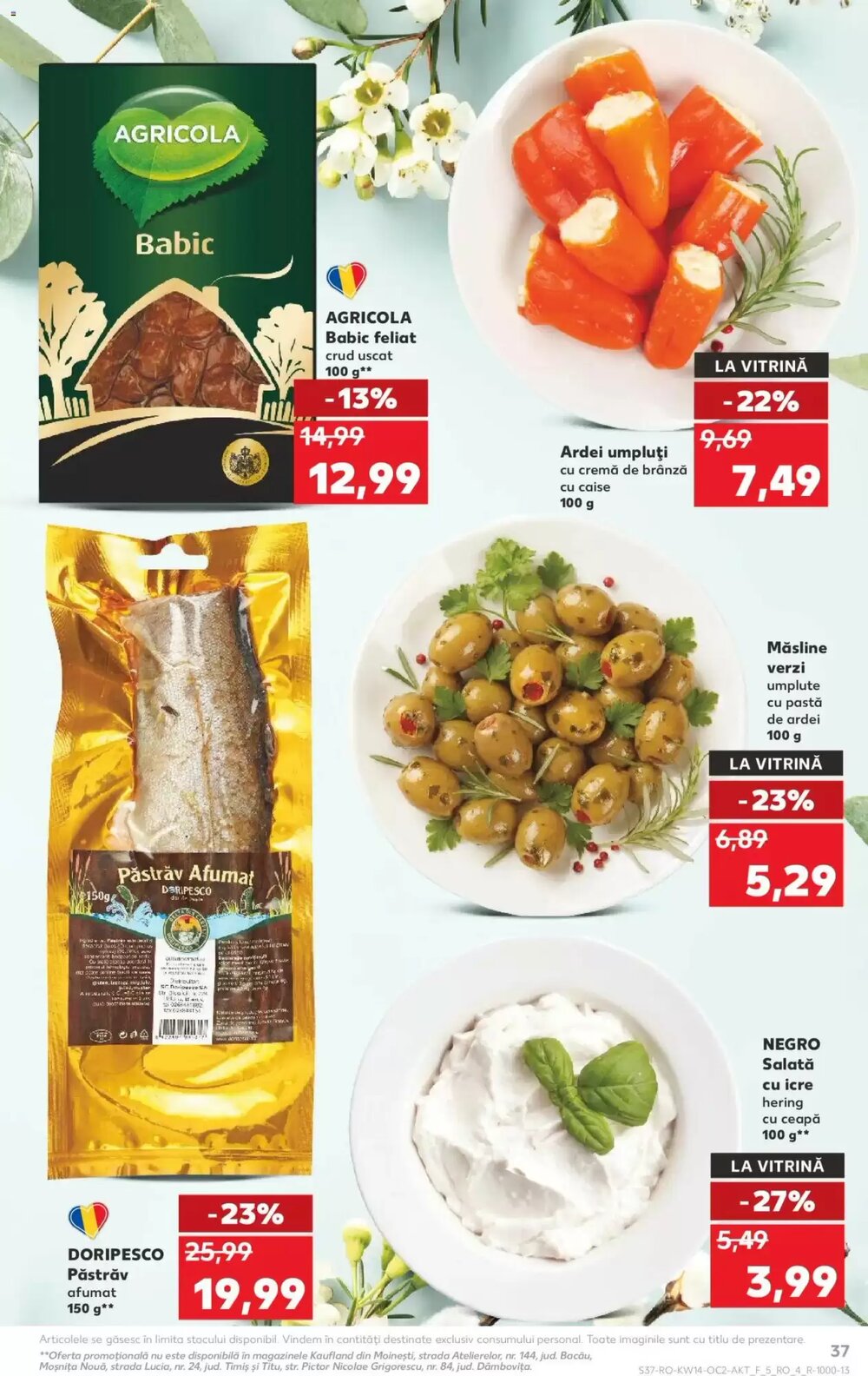 Catalogul cu oferte Kaufland valabil de la 01.04.2026 - Pagina 37.