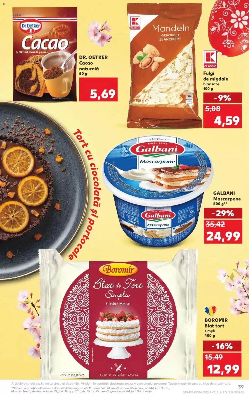 Catalogul cu oferte Kaufland valabil de la 01.04.2026 - Pagina 39.