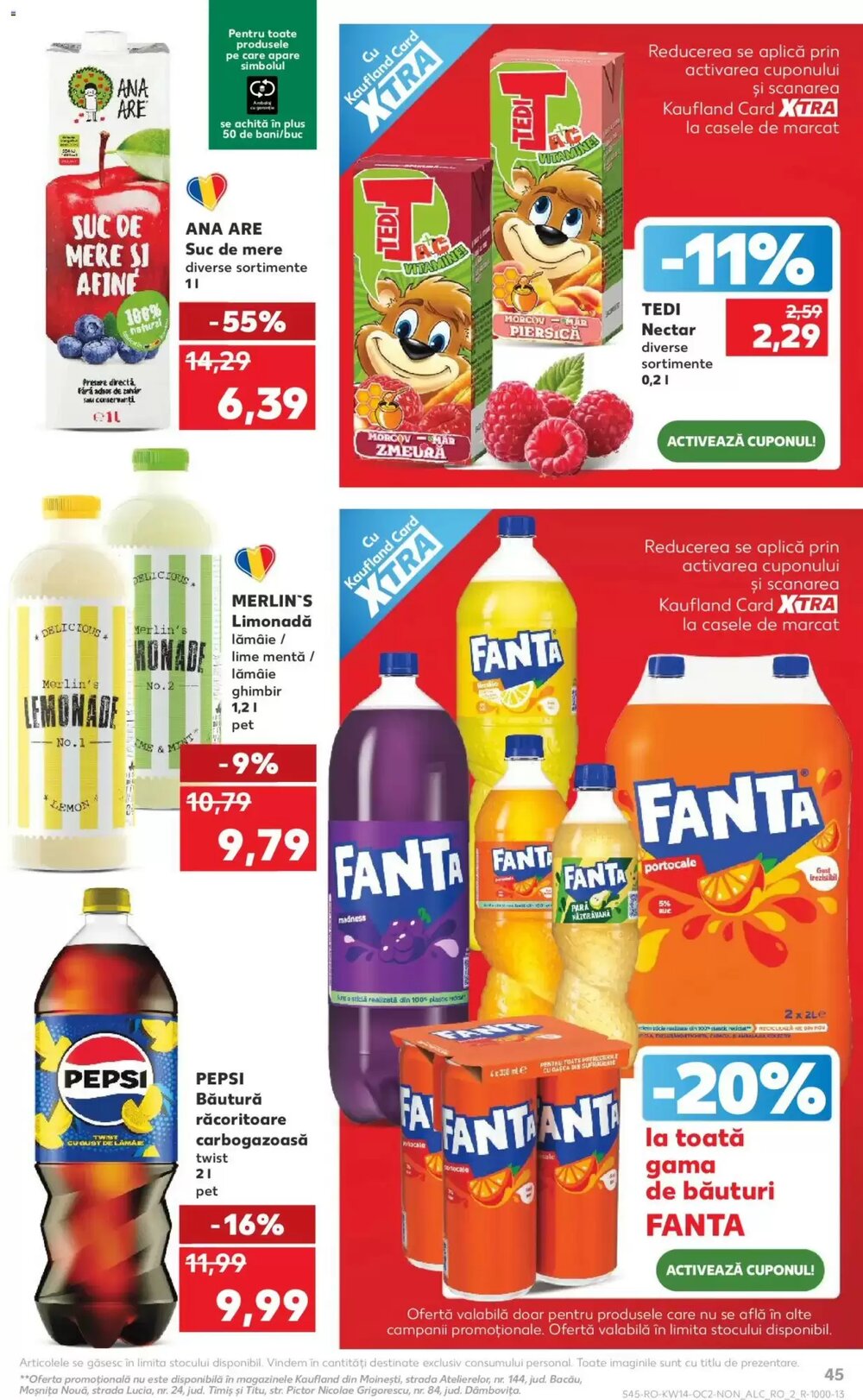 Catalogul cu oferte Kaufland valabil de la 01.04.2026 - Pagina 45.