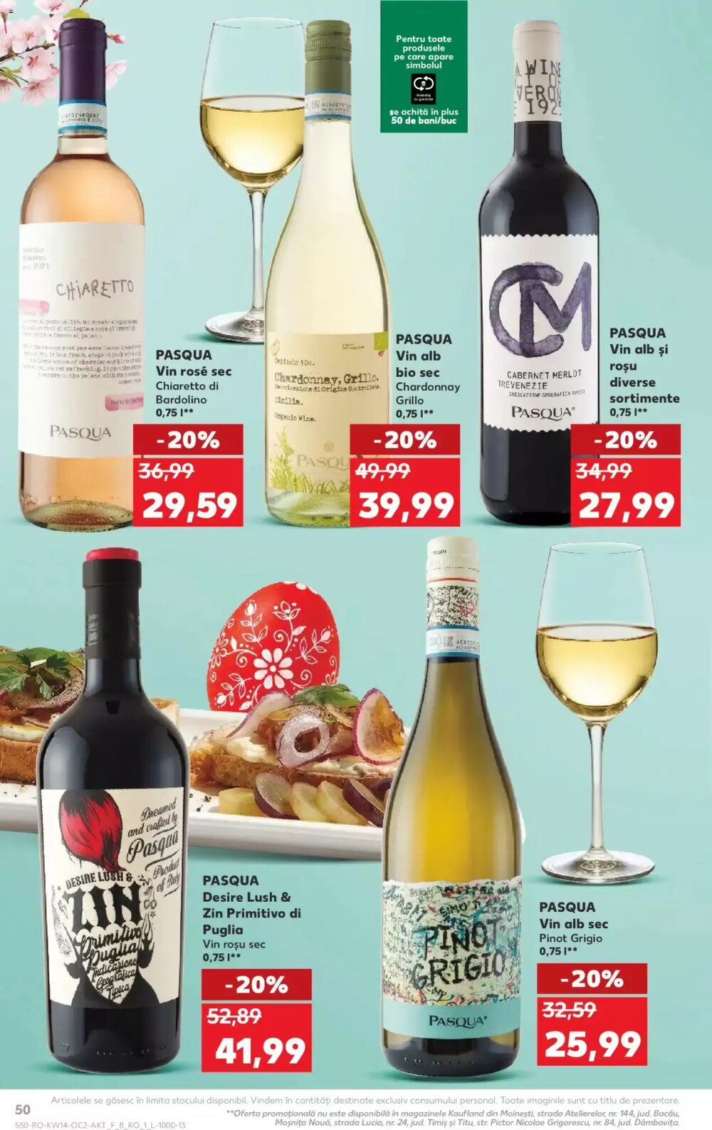 Catalogul cu oferte Kaufland valabil de la 01.04.2026 - Pagina 50.