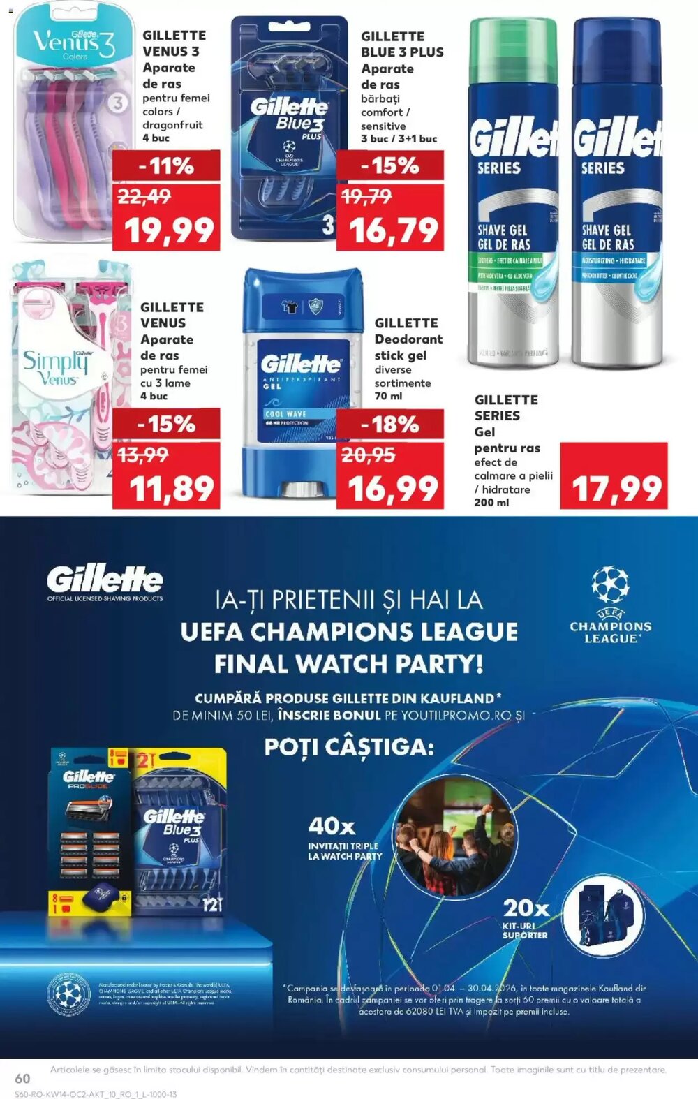 Catalogul cu oferte Kaufland valabil de la 01.04.2026 - Pagina 60.