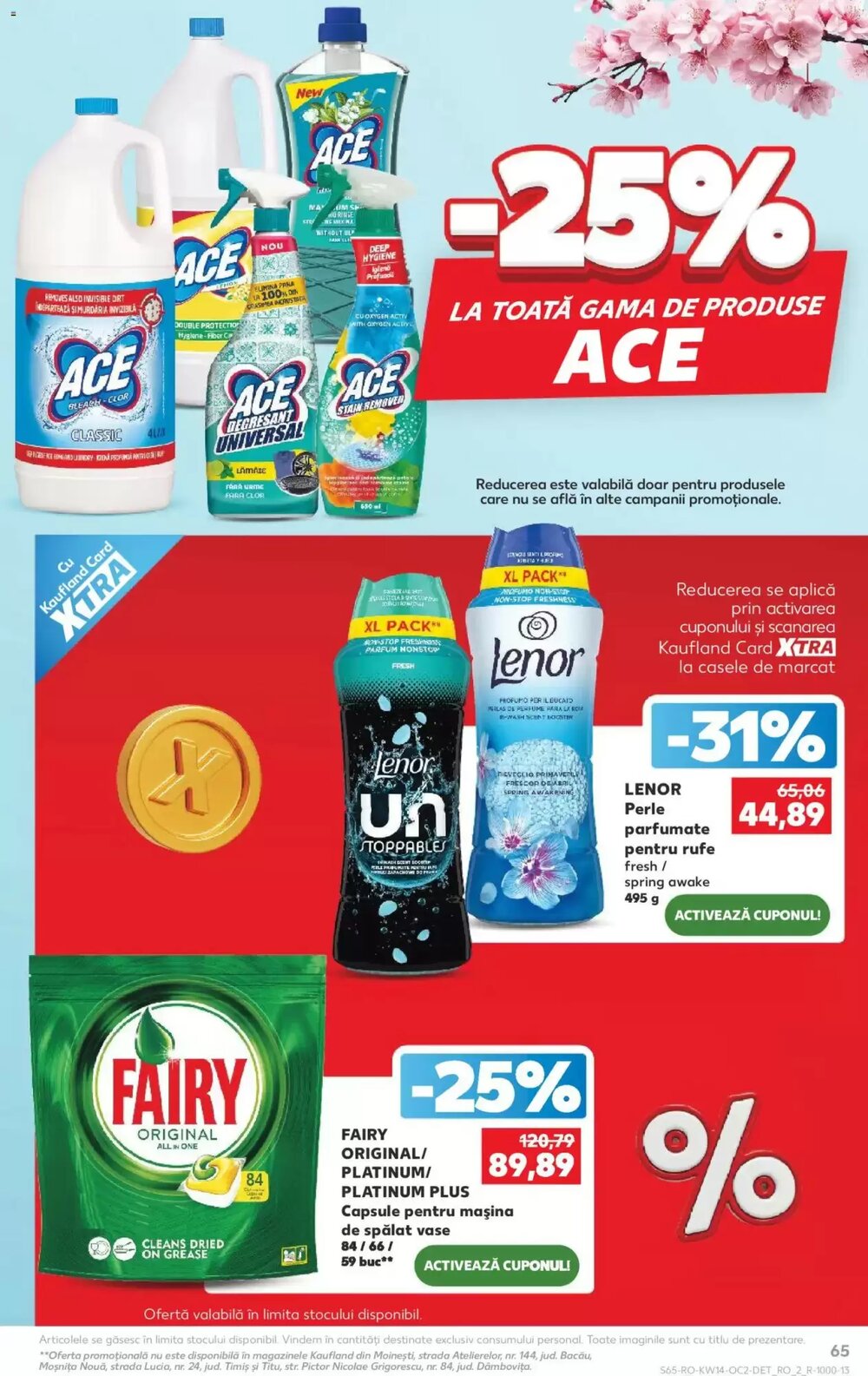 Catalogul cu oferte Kaufland valabil de la 01.04.2026 - Pagina 65.