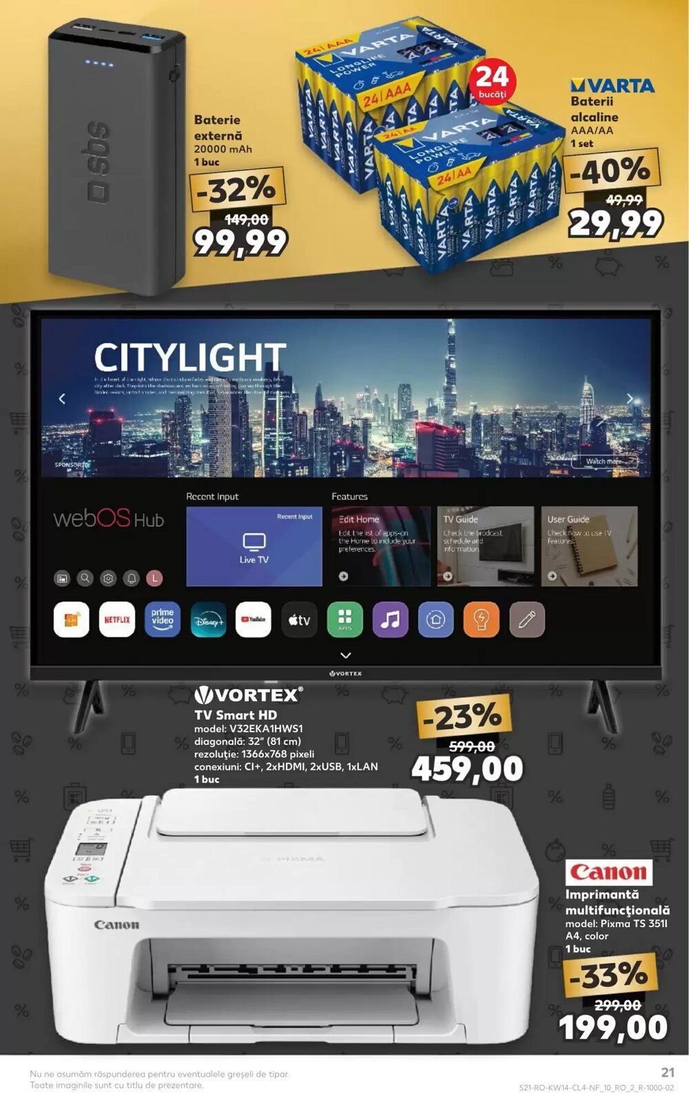 Catalogul cu oferte Kaufland valabil de la 01.04.2026 - Pagina 21.