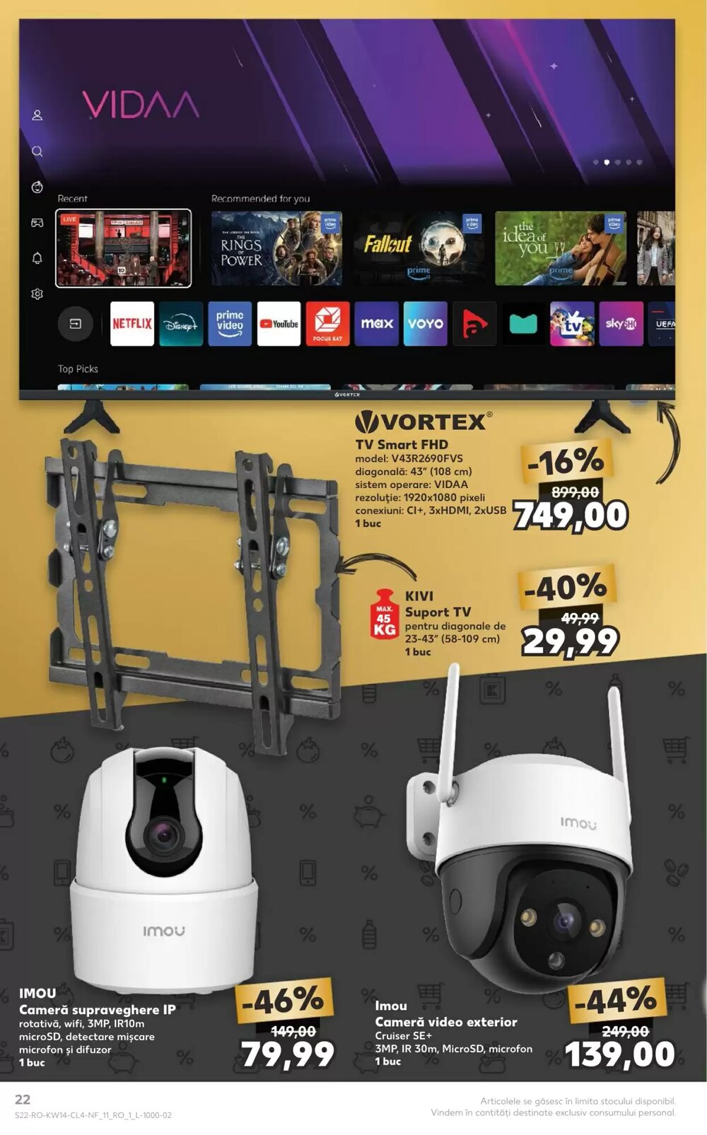 Catalogul cu oferte Kaufland valabil de la 01.04.2026 - Pagina 22.