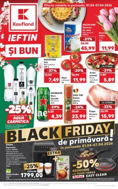 Catalogul cu oferte Kaufland valabil de la 01.04.2026