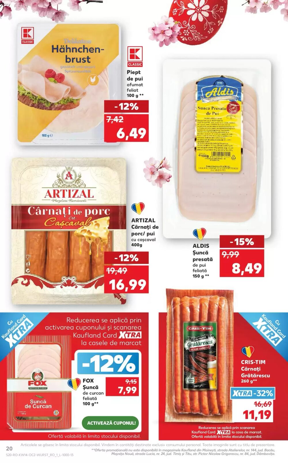 Catalogul cu oferte Kaufland valabil de la 01.04.2026 - Pagina 20.