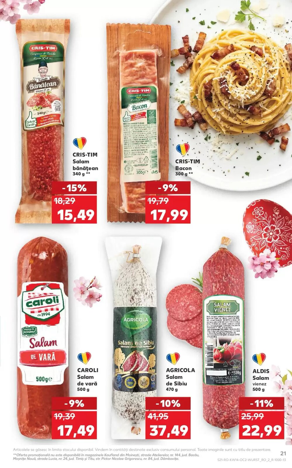 Catalogul cu oferte Kaufland valabil de la 01.04.2026 - Pagina 21.