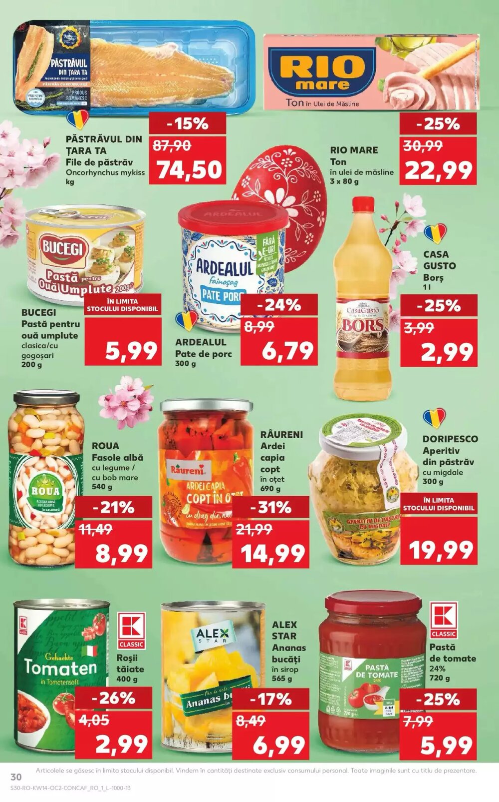 Catalogul cu oferte Kaufland valabil de la 01.04.2026 - Pagina 30.
