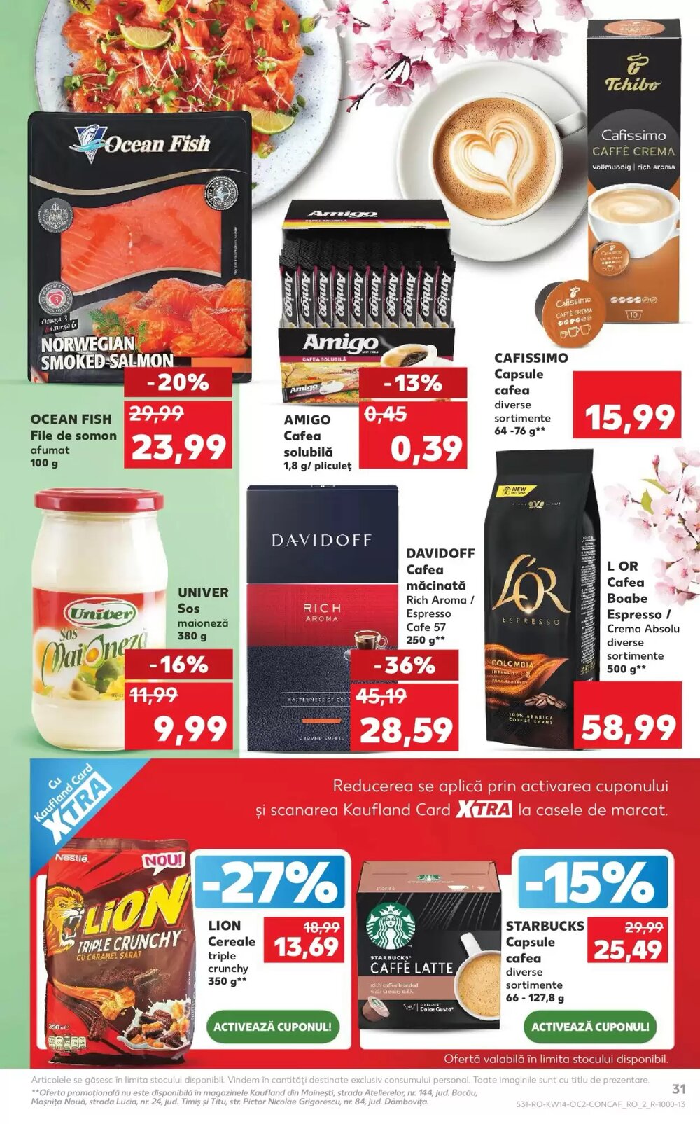 Catalogul cu oferte Kaufland valabil de la 01.04.2026 - Pagina 31.