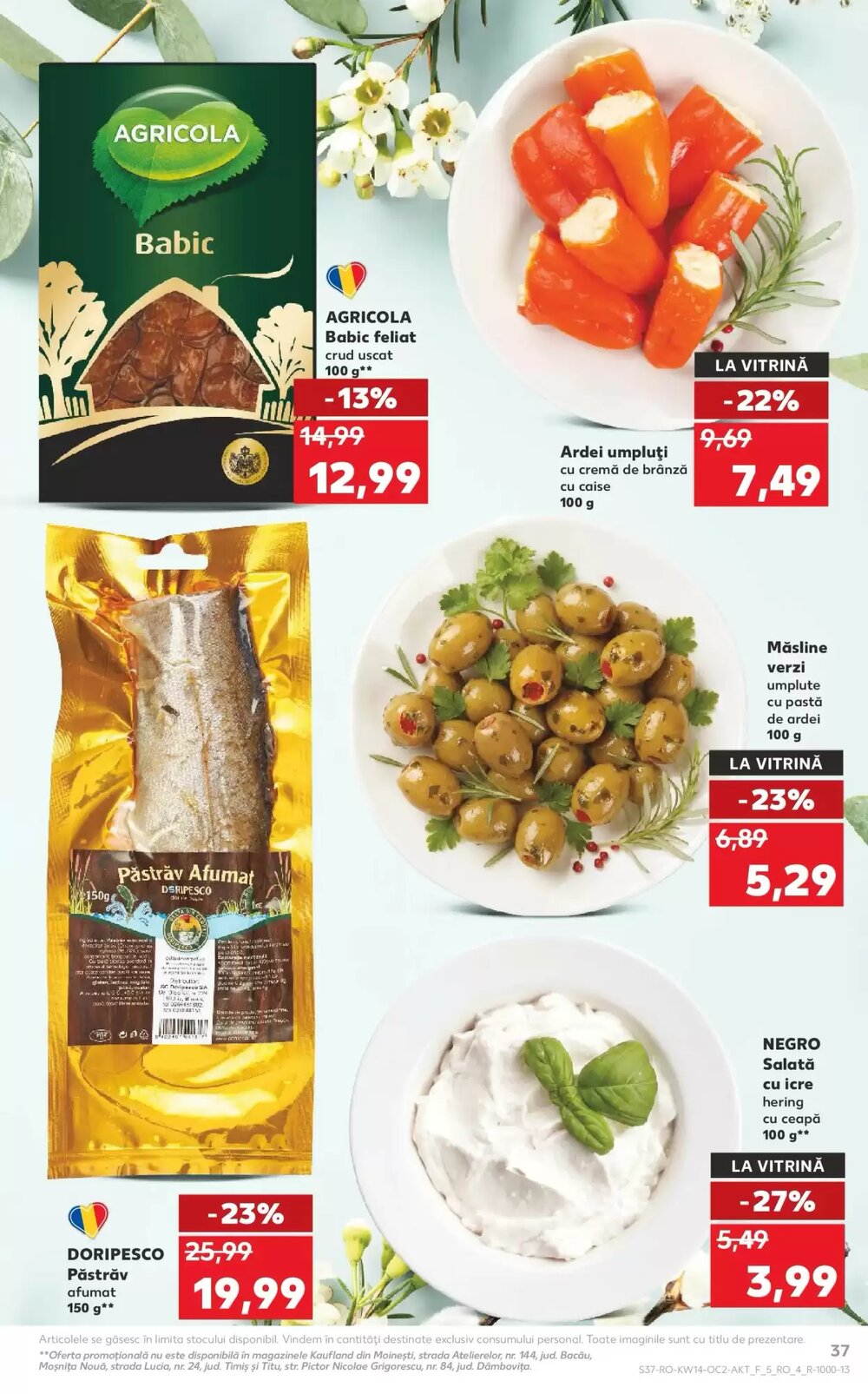 Catalogul cu oferte Kaufland valabil de la 01.04.2026 - Pagina 37.