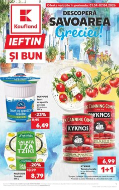 Catalogul cu oferte Kaufland valabil de la 01.04.2026