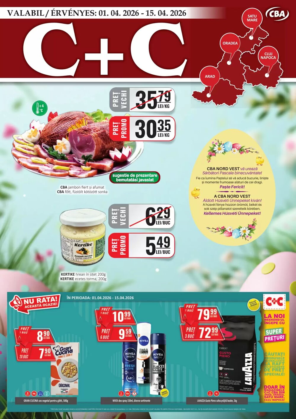 Catalogul cu oferte CBA valabil de la 01.04.2026 - Pagina 1.