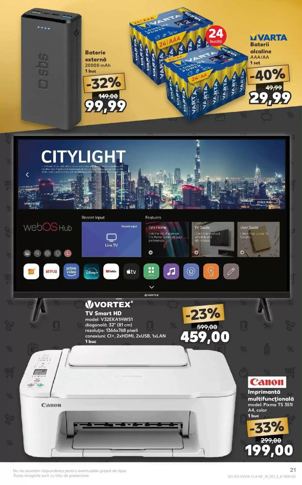 Catalogul cu oferte Kaufland valabil de la 01.04.2026 - Pagina 21.