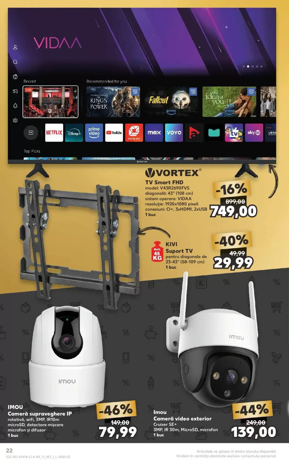 Catalogul cu oferte Kaufland valabil de la 01.04.2026 - Pagina 22.