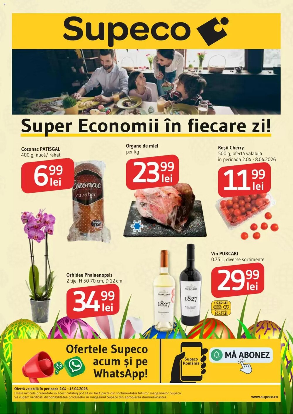 Catalogul cu oferte Supeco valabil de la 01.04.2026 - Pagina 1.