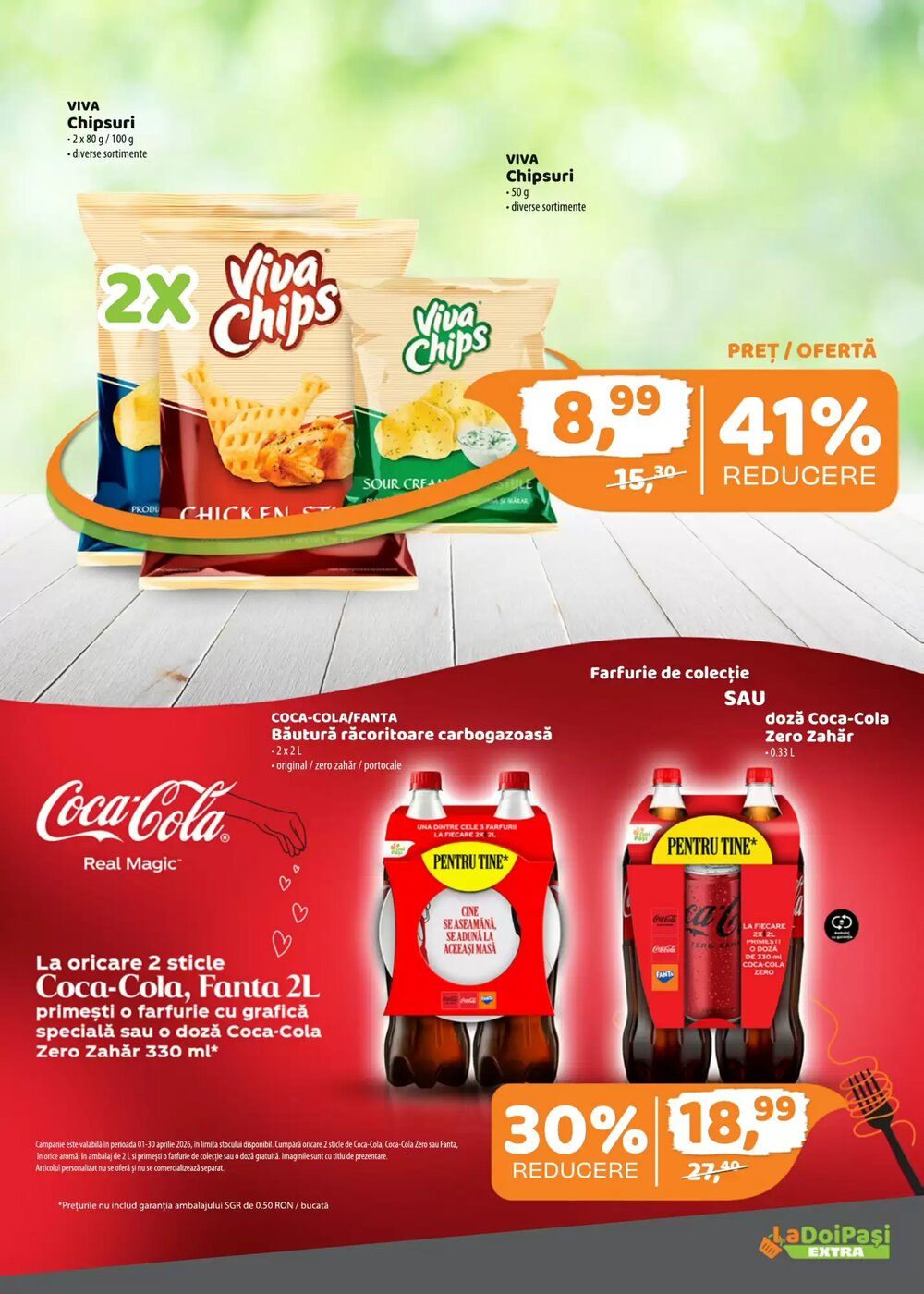 Catalogul cu oferte La Doi Pasi valabil de la 01.04.2026 - Pagina 10.