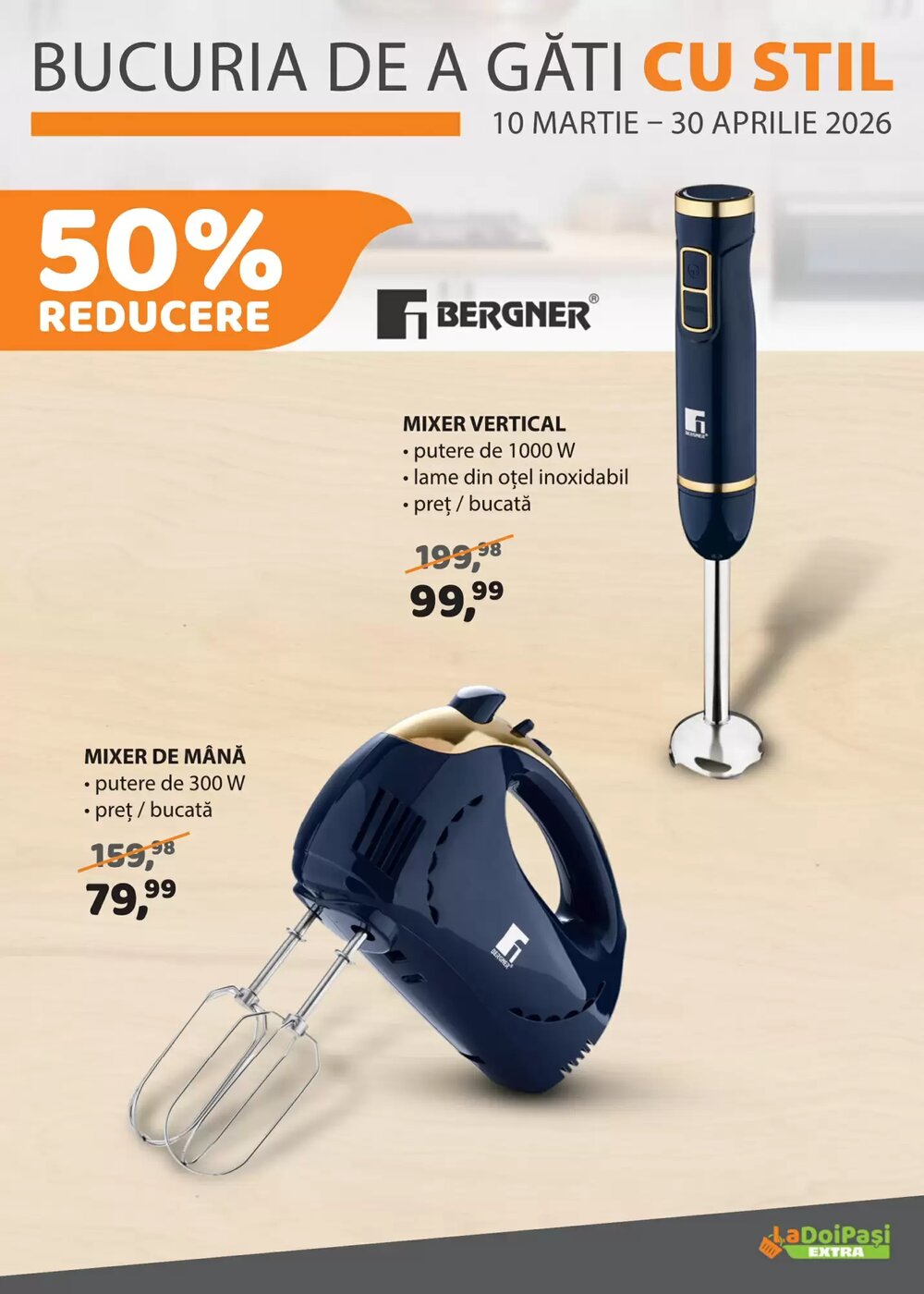 Catalogul cu oferte La Doi Pasi valabil de la 01.04.2026 - Pagina 15.