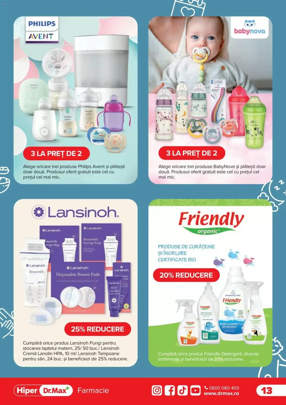 Catalogul cu oferte Dr.Max valabil de la 01.04.2026 - Pagina 13.