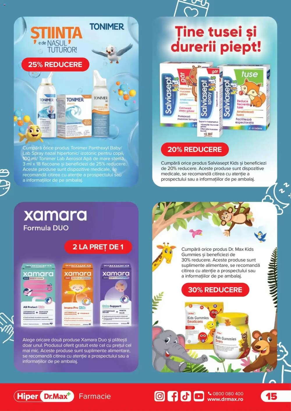 Catalogul cu oferte Dr.Max valabil de la 01.04.2026 - Pagina 15.