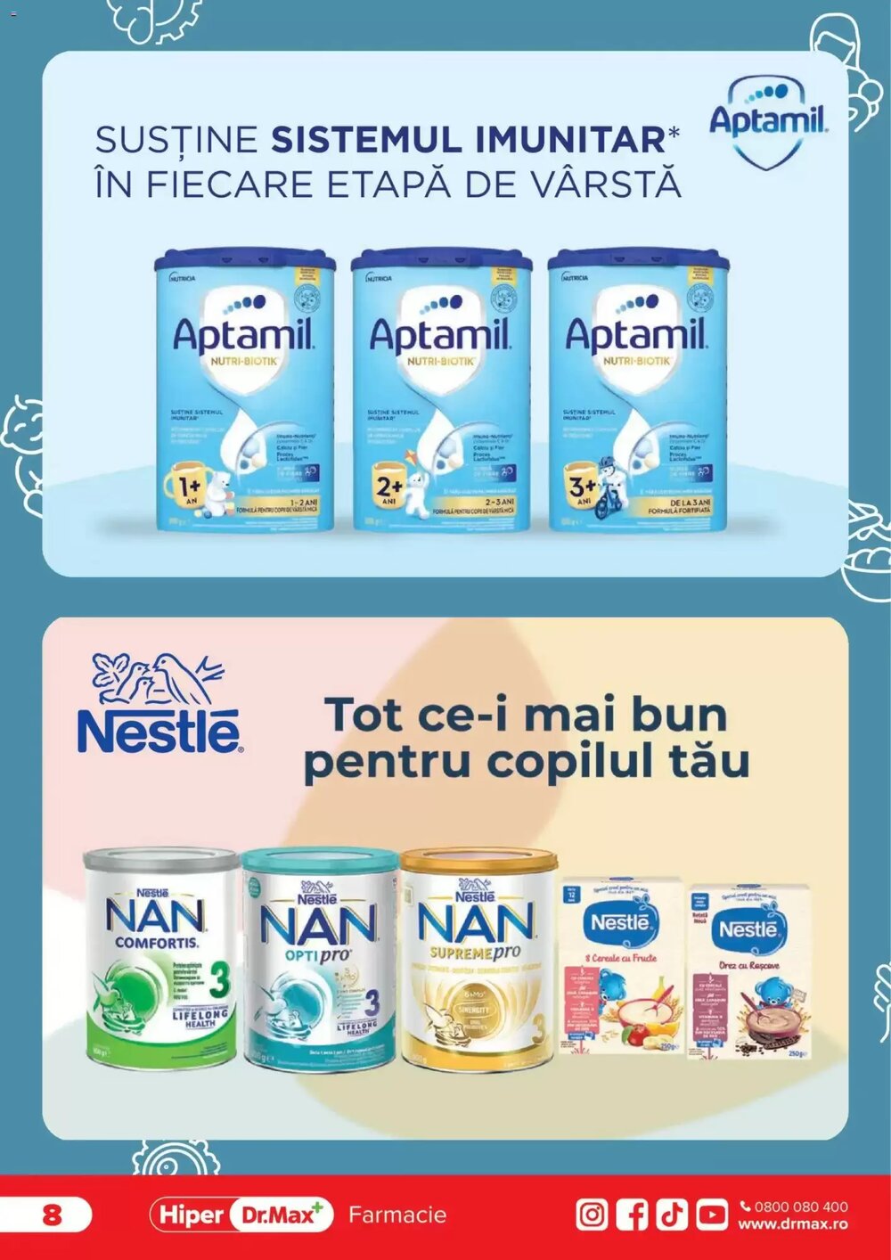Catalogul cu oferte Dr.Max valabil de la 01.04.2026 - Pagina 8.