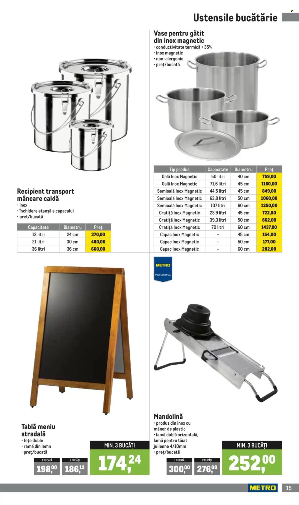 Catalogul cu oferte Metro valabil de la 01.04.2026 - Pagina 15.