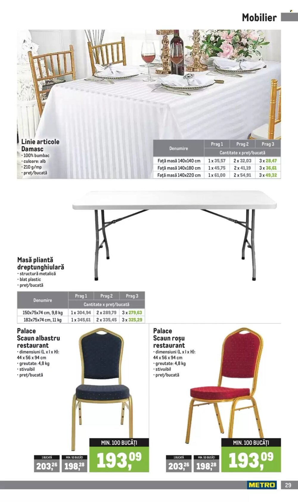 Catalogul cu oferte Metro valabil de la 01.04.2026 - Pagina 29.