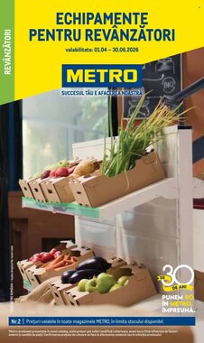 Catalogul cu oferte Metro valabil de la 01.04.2026