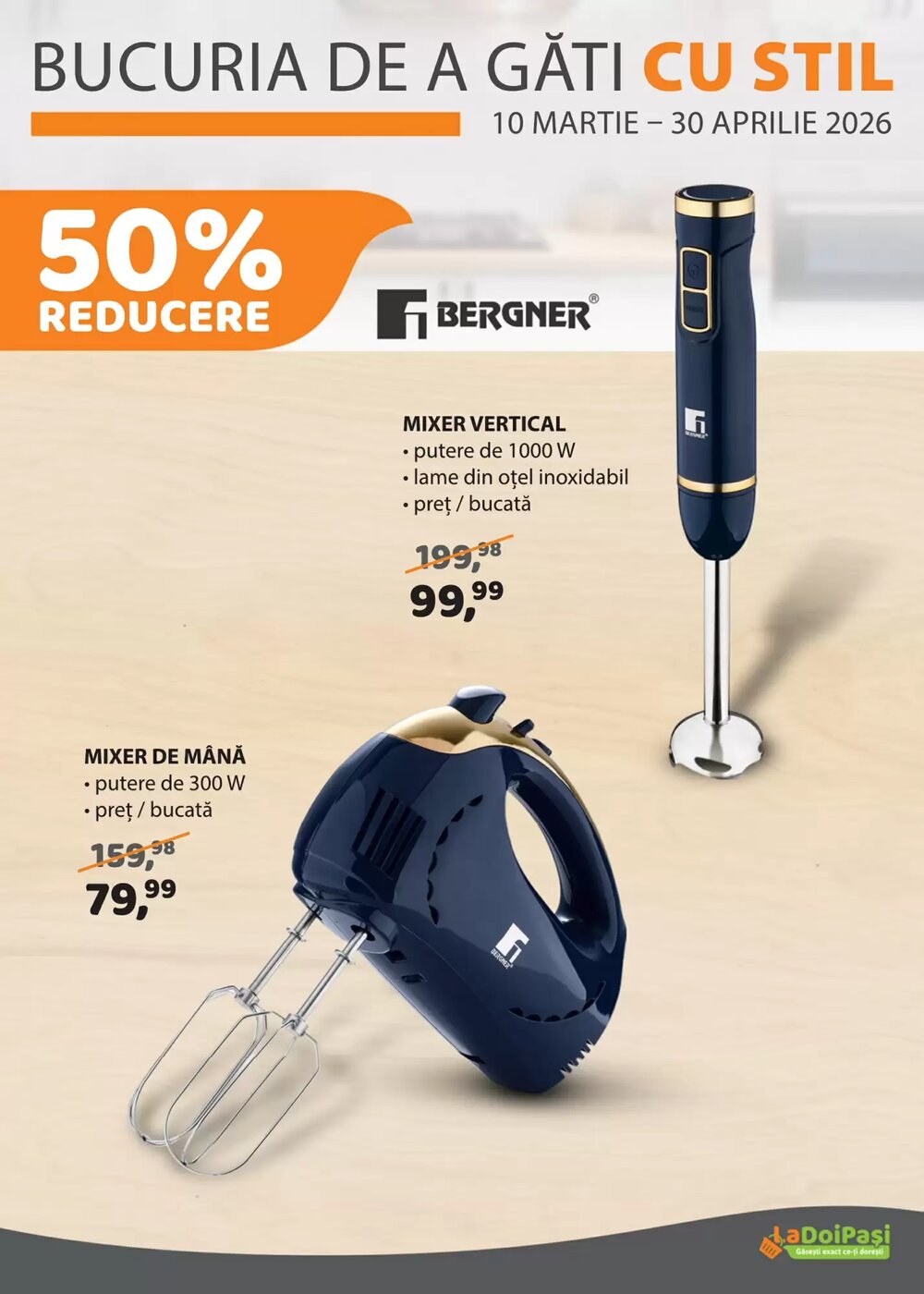 Catalogul cu oferte La Doi Pasi valabil de la 01.04.2026 - Pagina 13.