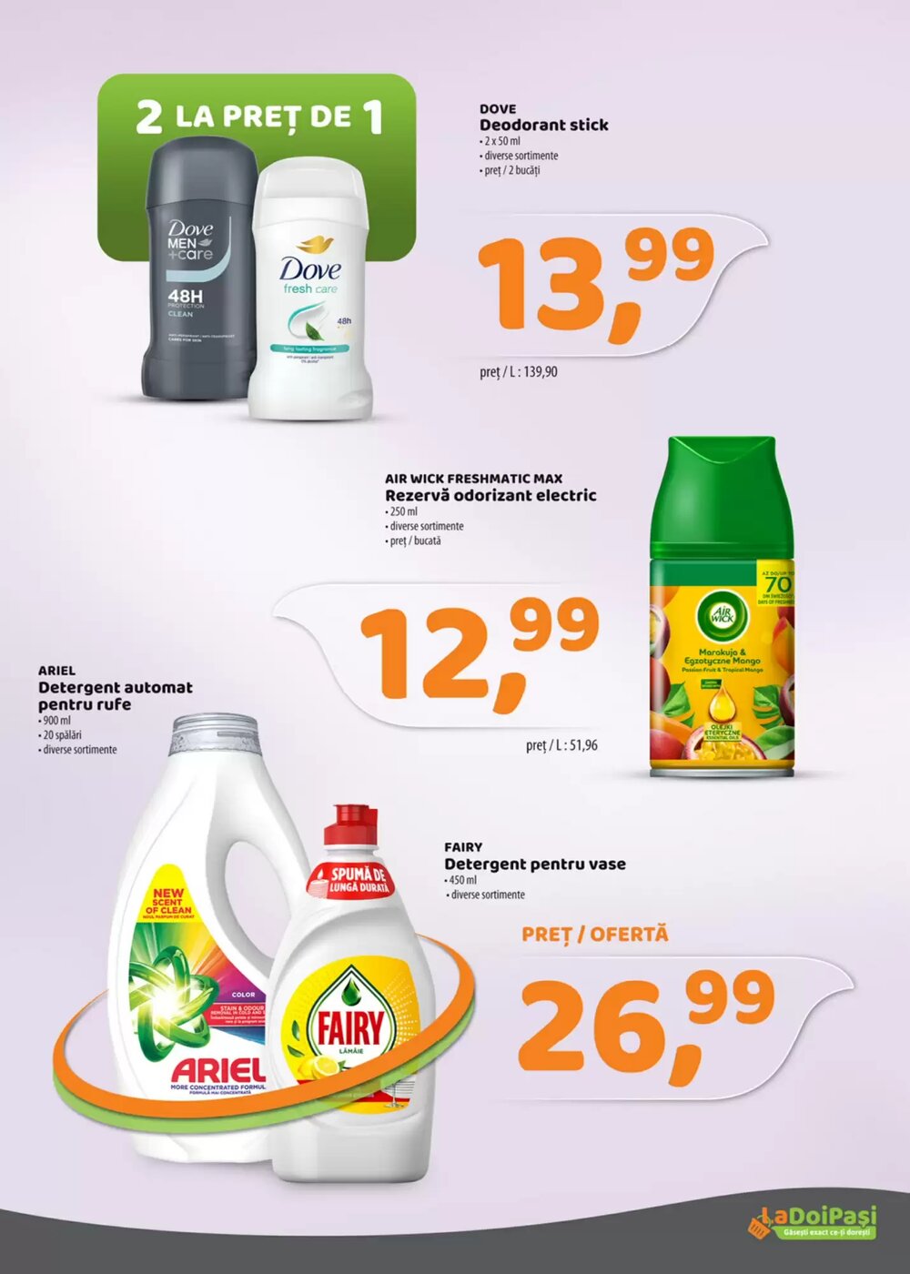 Catalogul cu oferte La Doi Pasi valabil de la 01.04.2026 - Pagina 14.