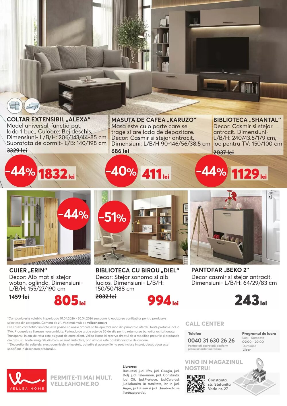Catalogul cu oferte Mobila Videnov valabil de la 01.04.2026 - Pagina 12.