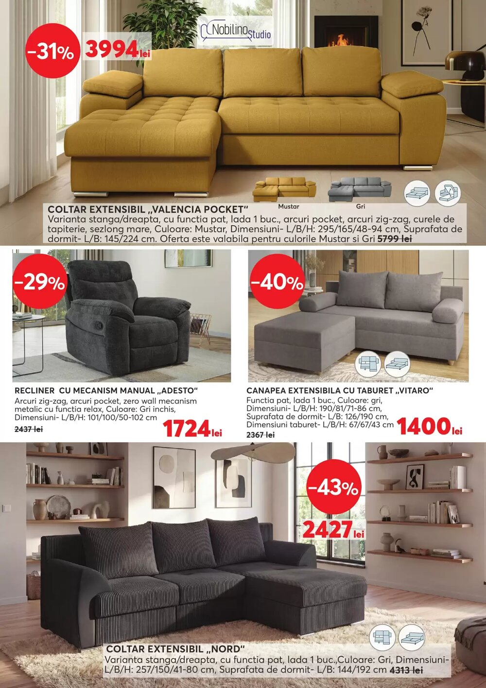 Catalogul cu oferte Mobila Videnov valabil de la 01.04.2026 - Pagina 3.