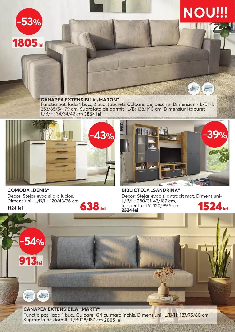 Catalogul cu oferte Mobila Videnov valabil de la 01.04.2026 - Pagina 4.