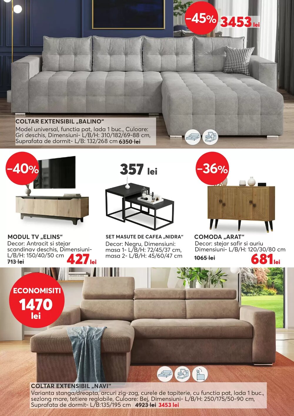 Catalogul cu oferte Mobila Videnov valabil de la 01.04.2026 - Pagina 5.