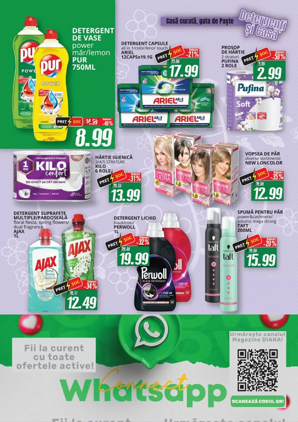 Catalogul cu oferte Diana Supermarket valabil de la 01.04.2026 - Pagina 10.
