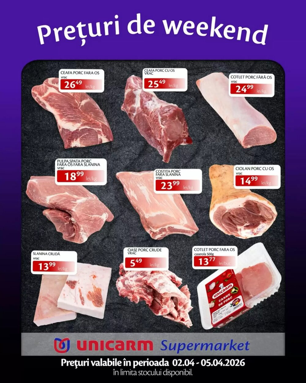 Catalogul cu oferte Unicarm valabil de la 02.04.2026 - Pagina 2.