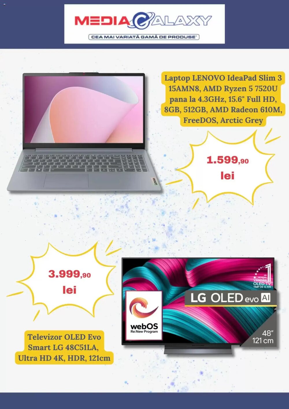 Catalogul cu oferte Media Galaxy valabil de la 02.04.2026 - Pagina 3.