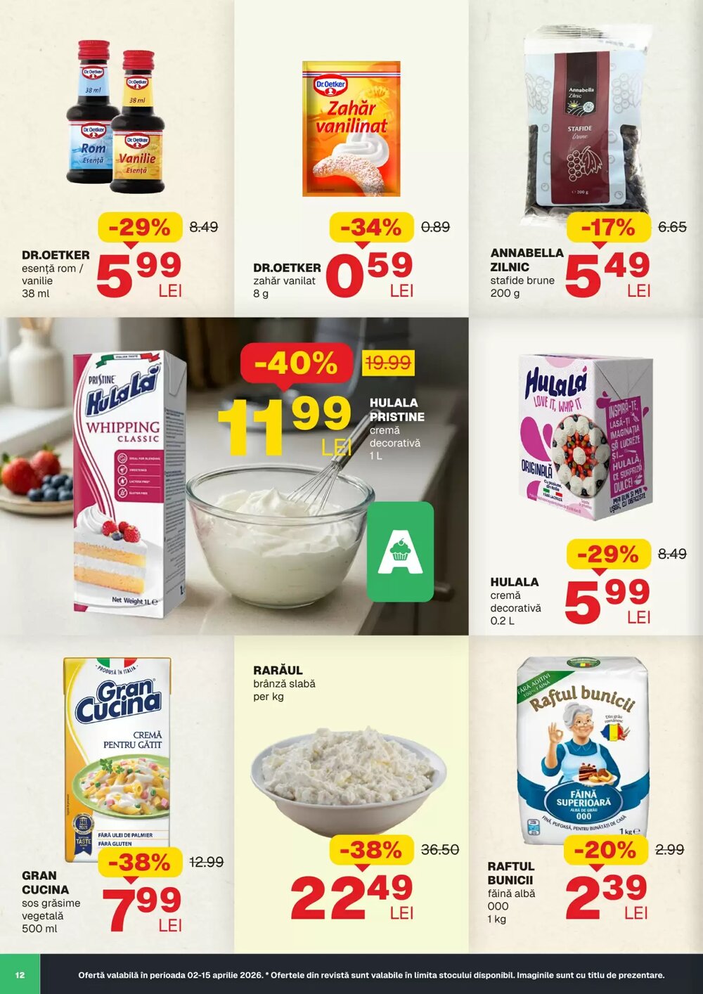 Catalogul cu oferte Annabella valabil de la 02.04.2026 - Pagina 12.