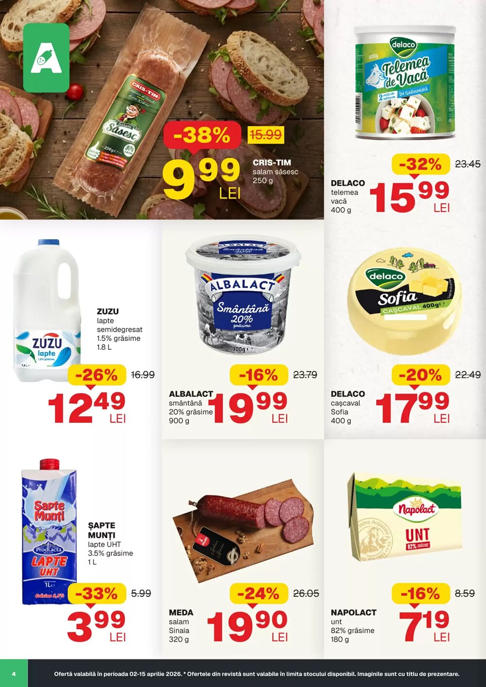 Catalogul cu oferte Annabella valabil de la 02.04.2026 - Pagina 4.