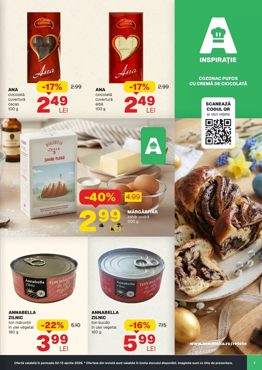 Catalogul cu oferte Annabella valabil de la 02.04.2026 - Pagina 7.