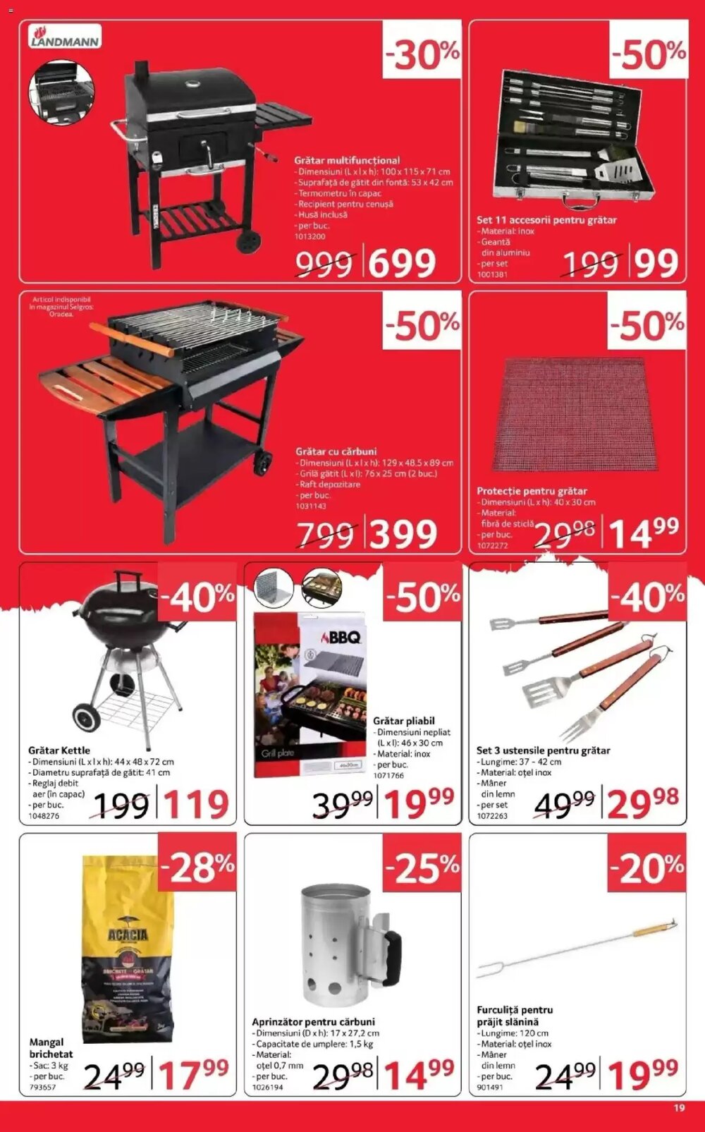 Catalogul cu oferte Selgros valabil de la 02.04.2026 - Pagina 19.