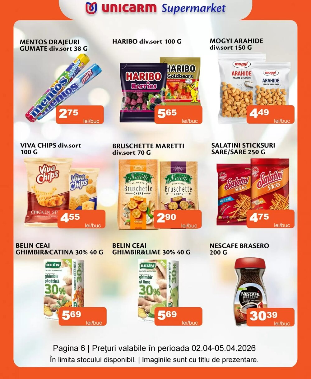 Catalogul cu oferte Unicarm valabil de la 02.04.2026 - Pagina 6.