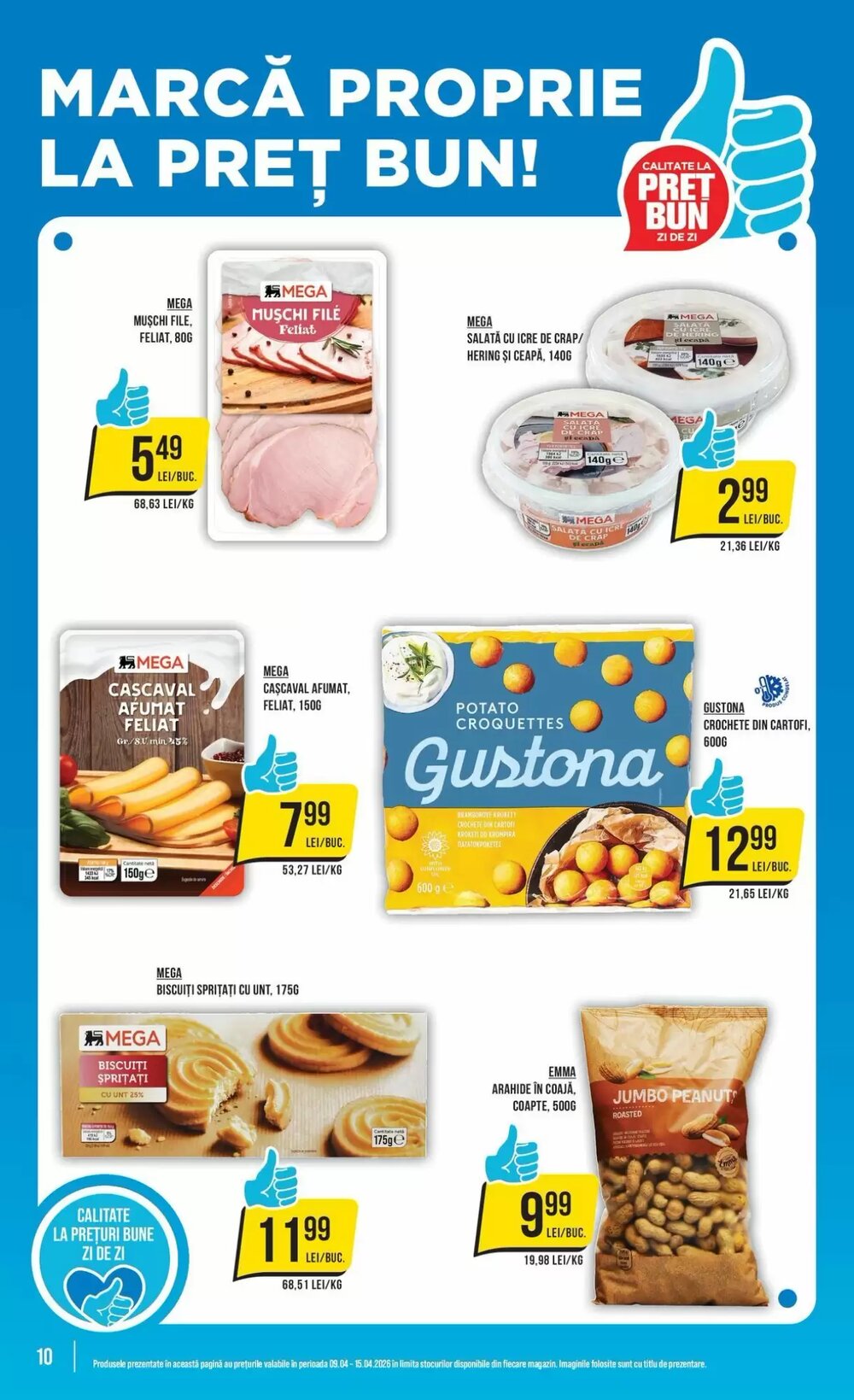 Catalogul cu oferte Mega Image valabil de la 02.04.2026 - Pagina 10.